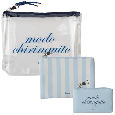 fisura. Fisura Set de 3 Trousses Originales “Modo chiringuito”, Trousse de Maquillage, Pochette pour médicaments et Petit Porte-Monnaie, Accessoires en PVC et PU, Organisateur de Sac Pratique et résistant - Publicité fisura. Fisura Set de 3 Trousses Originales “Modo chiringuito”, Trousse de Maquillage, Pochette pour médicaments et Petit Porte-Monnaie, Accessoires en PVC et PU, Organisateur de Sac Pratique et résistant - Publicité