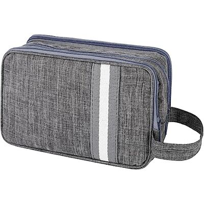 Grand Sac à Toilettes Aiqinu - Voyage, Maquillage & Rasage - Publicité Grand Sac à Toilettes Aiqinu - Voyage, Maquillage & Rasage - Publicité