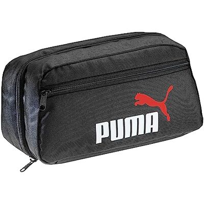 Puma Trousse de toilette, trousse de toilette à suspendre, sac de bain pour homme et femme, édition Statement Deluxe, trousse à cosmétiques, noir - Publicité Puma Trousse de toilette, trousse de toilette à suspendre, sac de bain pour homme et femme, édition Statement Deluxe, trousse à cosmétiques, noir - Publicité