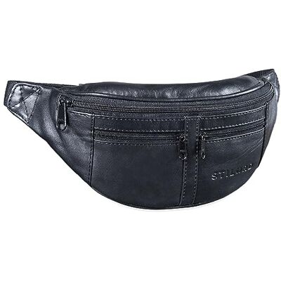 STILORD Poche Ventrale en Cuir Véritable Vintage Sac Banane Sacoche Ventrale Homme et Femme Voyage Sport Smartphones Couleur:Noir - Publicité STILORD Poche Ventrale en Cuir Véritable Vintage Sac Banane Sacoche Ventrale Homme et Femme Voyage Sport Smartphones Couleur:Noir - Publicité