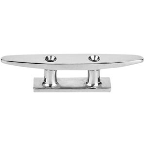 VWPEYY Paullice Taquet de Bateau-Base en Acier Inoxydable Taquet Miroir Poli Base d'accessoire pour Bateau Taquet Base de Corde Marine(4in 10 x 3.5cm) - Publicité VWPEYY Paullice Taquet de Bateau-Base en Acier Inoxydable Taquet Miroir Poli Base d'accessoire pour Bateau Taquet Base de Corde Marine(4in 10 x 3.5cm) - Publicité