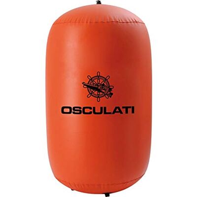 Osculati - Bouée cylindrique - orange - 80 cm - Bouée de course - Publicité Osculati - Bouée cylindrique - orange - 80 cm - Bouée de course - Publicité
