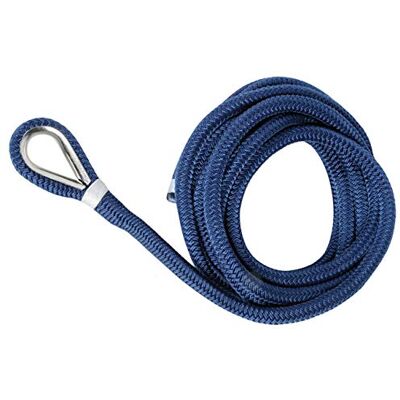 OSCULATI Ligne amarrage Bleu avec épissure 10 mm x 6 m - Publicité OSCULATI Ligne amarrage Bleu avec épissure 10 mm x 6 m - Publicité