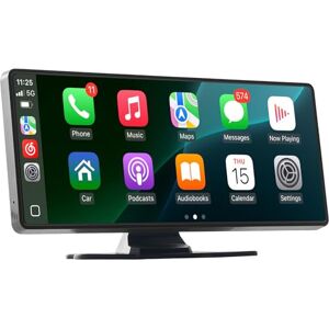 VEVOR Autoradio sans Fil, Écran Central Tactile HD 25,4 cm, Compatible avec Apple CarPlay et Android Auto, Commande Vocale, Mirror Link, Bluetooth, Navigation GPS, Accessoires pour Voitures Camions - Publicité VEVOR Autoradio sans Fil, Écran Central Tactile HD 25,4 cm, Compatible avec Apple CarPlay et Android Auto, Commande Vocale, Mirror Link, Bluetooth, Navigation GPS, Accessoires pour Voitures Camions - Publicité