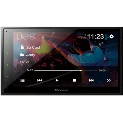 Pioneer DMH-A340DAB Autoradio Multimédia, format 2 DIN, Ecran tactile capacitif 6,8", radios FM/DAB+, USB, Entrée caméra de recul - Publicité Pioneer DMH-A340DAB Autoradio Multimédia, format 2 DIN, Ecran tactile capacitif 6,8", radios FM/DAB+, USB, Entrée caméra de recul - Publicité
