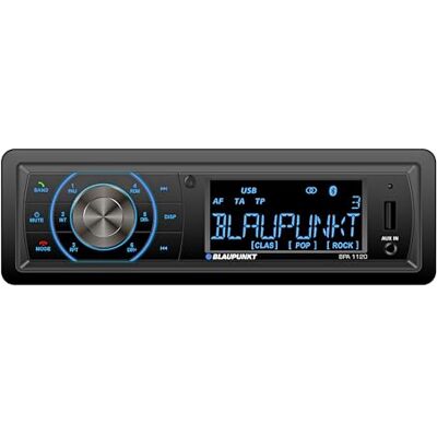 Blaupunkt BPA 1120, autoradio 1 DIN, Bluetooth, USB, entrée auxiliaire, Faible Profondeur d'encastrement, 4x20 W, 12V - Publicité Blaupunkt BPA 1120, autoradio 1 DIN, Bluetooth, USB, entrée auxiliaire, Faible Profondeur d'encastrement, 4x20 W, 12V - Publicité