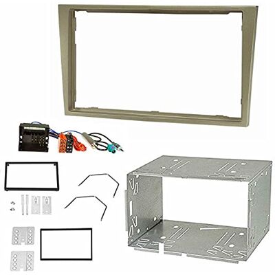 Sound-way Kit Montage Cadre de Radio Adaptateur autoradio 2 DIN Compatible avec Opel Corsa/Astra/Antara/Zafira - Publicité Sound-way Kit Montage Cadre de Radio Adaptateur autoradio 2 DIN Compatible avec Opel Corsa/Astra/Antara/Zafira - Publicité