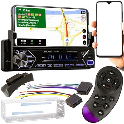 Radio BLOW MOBILE PRO 1DIN - RDS Bluetooth USB AUX - Publicité Radio BLOW MOBILE PRO 1DIN - RDS Bluetooth USB AUX - Publicité