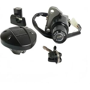 Ohocean Interrupteur D'allumage Contacteur D'allumage pour Tricker XG250 XG 250 Bouchon De Réservoir D'essence Verrou Sécurité pour Casque, À Clé, Antivol Contact - Publicité Ohocean Interrupteur D'allumage Contacteur D'allumage pour Tricker XG250 XG 250 Bouchon De Réservoir D'essence Verrou Sécurité pour Casque, À Clé, Antivol Contact - Publicité