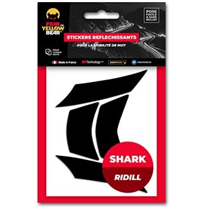 FEAR THE YELLOW BEAR YELLOW BEAR Fear The Yellow Bear© Easy Replica Shark Ridill, Kit 4 Stickers réfléchissants REPOSITIONNABLES, pour Casque Moto, 3M™ Technology (1)…… - Publicité FEAR THE YELLOW BEAR YELLOW BEAR Fear The Yellow Bear© Easy Replica Shark Ridill, Kit 4 Stickers réfléchissants REPOSITIONNABLES, pour Casque Moto, 3M™ Technology (1)…… - Publicité