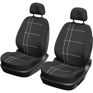Carlinea XL Cover 167001 2 Housses de siège Auto Avant universelles, Noir - Publicité Carlinea XL Cover 167001 2 Housses de siège Auto Avant universelles, Noir - Publicité