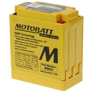 MOTOBATT MB9U Quadflex AGM Batterie Moto 12V 11Ah - Publicité MOTOBATT MB9U Quadflex AGM Batterie Moto 12V 11Ah - Publicité
