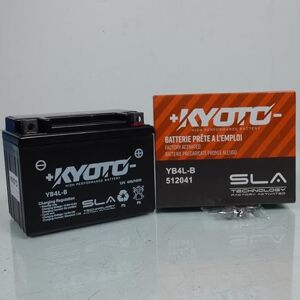 Kyoto Batterie SLA compatible avec Quad PGO 110 X-Rider 2004 à 2005 YB4L-B SLA / 12V 4Ah - Publicité Kyoto Batterie SLA compatible avec Quad PGO 110 X-Rider 2004 à 2005 YB4L-B SLA / 12V 4Ah - Publicité