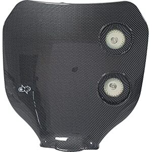 one BY CAMAMOTO Masque de Phare pour Motos Enduro/Cross/Motard/Naked Installation Universelle Y compris les ampoules et les supports et les bandes élastiques, CHARBON - Publicité one BY CAMAMOTO Masque de Phare pour Motos Enduro/Cross/Motard/Naked Installation Universelle Y compris les ampoules et les supports et les bandes élastiques, CHARBON - Publicité