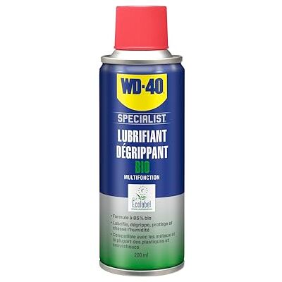 WD-40 Specialist Lubrifiant Dégrippant BIO Multifonction, aérosol 200 ml - Publicité WD-40 Specialist Lubrifiant Dégrippant BIO Multifonction, aérosol 200 ml - Publicité