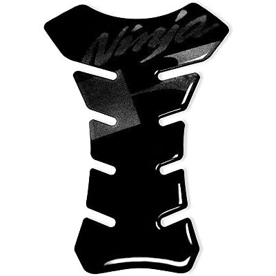4R Quattroerre.it Protection Réservoir Adhésive 3D pour Motos Kawasaki Ninja Racing Logo, Noir, 19 x 13 cm - Publicité 4R Quattroerre.it Protection Réservoir Adhésive 3D pour Motos Kawasaki Ninja Racing Logo, Noir, 19 x 13 cm - Publicité