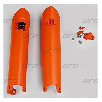 UFO compatible avec/remplacement pour SX EXC/TC TE FC FE PAIRE PROTECTIONS DE FOURCHE ORANGE / KT04002-127 - Publicité UFO compatible avec/remplacement pour SX EXC/TC TE FC FE PAIRE PROTECTIONS DE FOURCHE ORANGE / KT04002-127 - Publicité