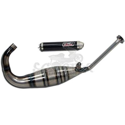 Silencieux en aluminium Giannelli pour Yamaha TZR 50 04-15 - Publicité Silencieux en aluminium Giannelli pour Yamaha TZR 50 04-15 - Publicité