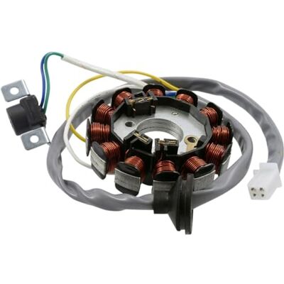 2EXTREME Générateur 12 pôles compatible avec MBK Forte 50, Mach G 50, Nitro Moteurs Minarelli cinquante centimètres cubes dès 2004, 108 millimètres, douze bobines; numéros 5BMH14100200, 5WWH14100000 - Publicité 2EXTREME Générateur 12 pôles compatible avec MBK Forte 50, Mach G 50, Nitro Moteurs Minarelli cinquante centimètres cubes dès 2004, 108 millimètres, douze bobines; numéros 5BMH14100200, 5WWH14100000 - Publicité