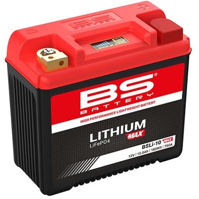 BS Battery Batterie Lithium-Ion BSLI-10 Max - Publicité BS Battery Batterie Lithium-Ion BSLI-10 Max - Publicité