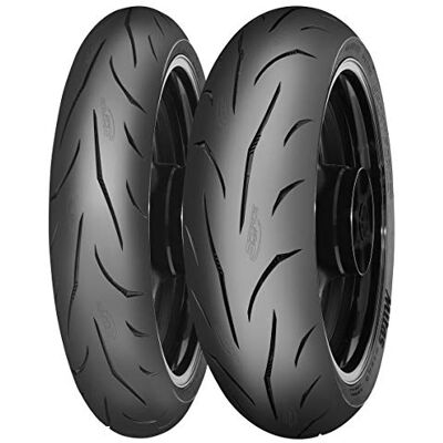 Pneu Mitas Sport Force+ 180/55 ZR17 Arrière - Publicité Pneu Mitas Sport Force+ 180/55 ZR17 Arrière - Publicité
