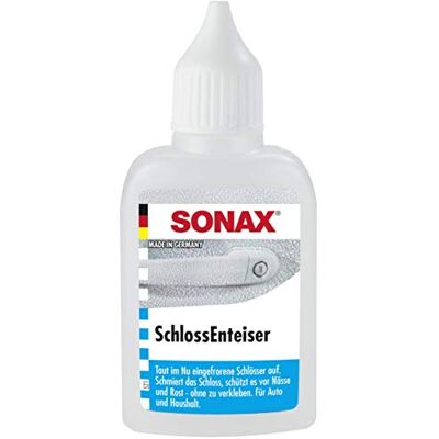 Sonax Schlossenteiser - 50 Ml - Dégivreur de serrures - Publicité Sonax Schlossenteiser - 50 Ml - Dégivreur de serrures - Publicité