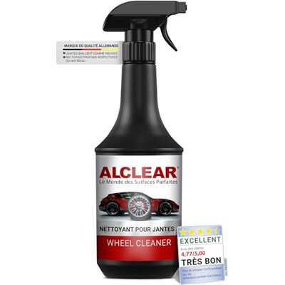 ALCLEAR Nettoyant Jantes - Poussière de Frein & Restauration - Publicité ALCLEAR Nettoyant Jantes - Poussière de Frein & Restauration - Publicité