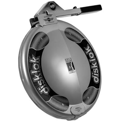 VIVOL Antivol moto - 35-39cm Argent - Verrou de volant - Publicité VIVOL Antivol moto - 35-39cm Argent - Verrou de volant - Publicité