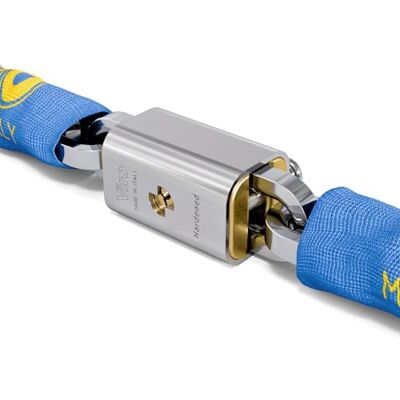 Viro 4241 Verrou de chaîne, chaîne de 90 cm, section chaîne de 8 mm Avec cadenas, tige anti-déchirure et anti-coupure, section 8 mm - Publicité Viro 4241 Verrou de chaîne, chaîne de 90 cm, section chaîne de 8 mm Avec cadenas, tige anti-déchirure et anti-coupure, section 8 mm - Publicité