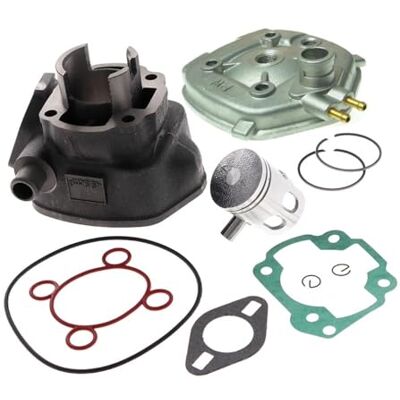 2EXTREME Kit cylindre 50cc 10mm compatible avec MALAGUTI F15 Firefox 50cc Cylindrée 50 cc, Minarelli LC, tête incluse, joints et segments; alésage 39,85 mm; compatible avec MBK Mach G, Nitro, Naked - Publicité 2EXTREME Kit cylindre 50cc 10mm compatible avec MALAGUTI F15 Firefox 50cc Cylindrée 50 cc, Minarelli LC, tête incluse, joints et segments; alésage 39,85 mm; compatible avec MBK Mach G, Nitro, Naked - Publicité