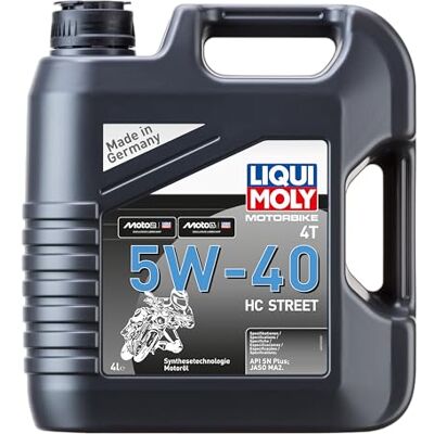 Huile moteur Liqui Moly - 4L 5W-40 HC Street - Publicité Huile moteur Liqui Moly - 4L 5W-40 HC Street - Publicité