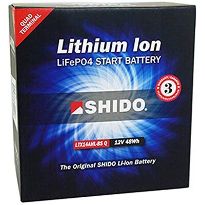 SHIDO LTX14AHL-BS Q Lithium Ion 4 Bornes - Publicité SHIDO LTX14AHL-BS Q Lithium Ion 4 Bornes - Publicité
