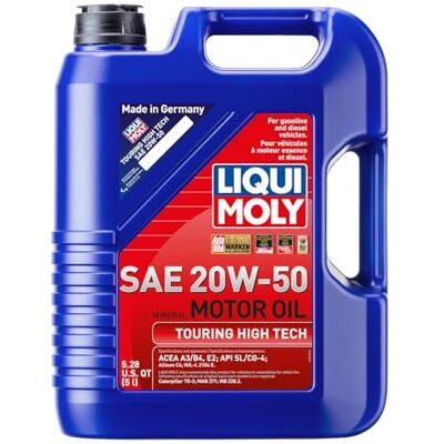 Liqui Moly Touring High Tech 20W-50 5 L Huile moteur minérale - Huile moteur - Publicité Liqui Moly Touring High Tech 20W-50 5 L Huile moteur minérale - Huile moteur - Publicité
