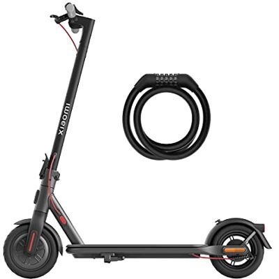 Xiaomi Trottinette Électrique 4 Lite Trottinette électrique Noir avec antivol et écran LCD pour Adulte, Puissance 300W, autonomie 25km, pneus antidérapants Version française - Publicité Xiaomi Trottinette Électrique 4 Lite Trottinette électrique Noir avec antivol et écran LCD pour Adulte, Puissance 300W, autonomie 25km, pneus antidérapants Version française - Publicité