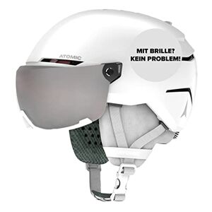 ATOMIC Jeunesse, mixte Savor Visor Jr Casque, Blanc, 51/55 cm EU - Publicité