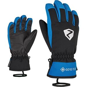 Ziener Larino Gants de Ski Unisexe pour Enfant Taille Unique Noir/Bleu Persan - Publicité