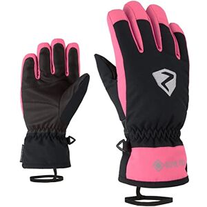 Ziener Larino Gants de Ski Unisexe pour Enfant Taille Unique Noir/Rose Dahlia - Publicité