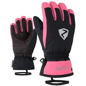 Ziener Larino Gants de Ski Unisexe pour Enfant Taille Unique Noir/Rose Dahlia - Publicité