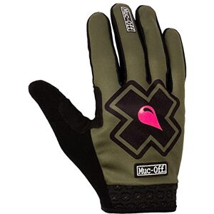 Muc-Off Gants MTB Gants de Ride Premiums Protection, Confort et Résistance Forme Ergonomique Paume avec Silicone Couleur Green, Taille L - Publicité