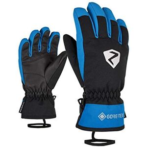 Ziener Larino Gants de Ski Unisexe pour Enfant Taille Unique Noir/Bleu Persan - Publicité