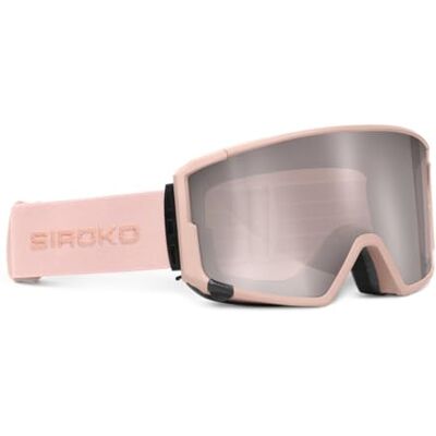 SIROKO Masques de Ski et Snowboard avec Écran Magnétique Rose - Publicité SIROKO Masques de Ski et Snowboard avec Écran Magnétique Rose - Publicité