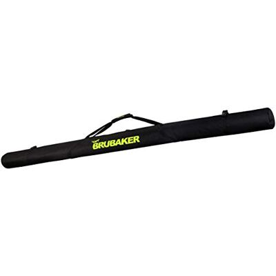 BRUBAKER 'XC Touring' Housse à Skis de Fond pour 1 Paire de Skis + Bâtons 210 cm Noir/Jaune Fluo - Publicité BRUBAKER 'XC Touring' Housse à Skis de Fond pour 1 Paire de Skis + Bâtons 210 cm Noir/Jaune Fluo - Publicité