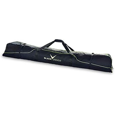 Black Crevice Skitasche für 3 Paar Alpin Skier Sac Adulte (Unisexe), Noir/Jaune, 190 cm - Publicité Black Crevice Skitasche für 3 Paar Alpin Skier Sac Adulte (Unisexe), Noir/Jaune, 190 cm - Publicité