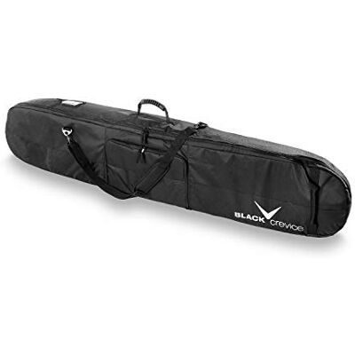 Black Crevice Sac de Snowboard, Noir/Argent, One Size, Sac de Snowboard Noir/argenté - Publicité Black Crevice Sac de Snowboard, Noir/Argent, One Size, Sac de Snowboard Noir/argenté - Publicité