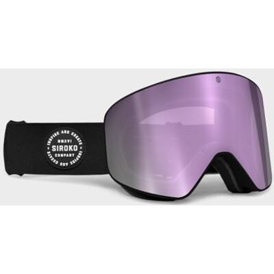 SIROKO Masques de Ski et Snowboard OTG GX Grizzly Lavande/Noir - Publicité SIROKO Masques de Ski et Snowboard OTG GX Grizzly Lavande/Noir - Publicité