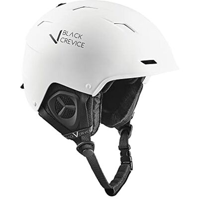 Black Crevice GERLOS Casque de Ski Respirant pour Homme et Femme avec Ouvertures d'aération I Casque de Ski Unisexe de qualité supérieure I Casque de Ski réglable avec Support de Lunettes de Ski - Publicité Black Crevice GERLOS Casque de Ski Respirant pour Homme et Femme avec Ouvertures d'aération I Casque de Ski Unisexe de qualité supérieure I Casque de Ski réglable avec Support de Lunettes de Ski - Publicité