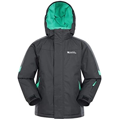 Mountain Warehouse Veste de Ski Raptor Enfants Manteau Résistant à la Neige, Doublure Polaire, Jupe Pare-Neige Intégrée Parfaite pour l'hiver - Publicité Mountain Warehouse Veste de Ski Raptor Enfants Manteau Résistant à la Neige, Doublure Polaire, Jupe Pare-Neige Intégrée Parfaite pour l'hiver - Publicité