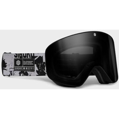 SIROKO Masques de Ski et Snowboard OTG GX Rock Noir/Gris - Publicité SIROKO Masques de Ski et Snowboard OTG GX Rock Noir/Gris - Publicité