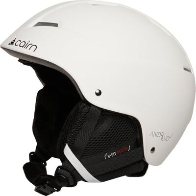 CAIRN Android Mat Blanc jr Casque de Ski - Publicité CAIRN Android Mat Blanc jr Casque de Ski - Publicité