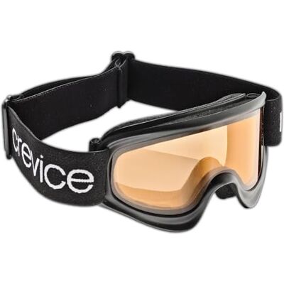 Black Crevice Crevice Masque de Ski pour Enfant Noir/Cadre Noir - Publicité Black Crevice Crevice Masque de Ski pour Enfant Noir/Cadre Noir - Publicité